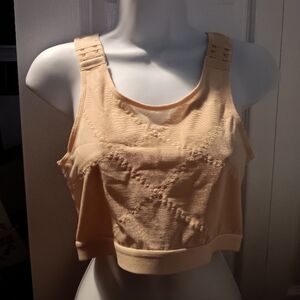 Hugqiankou Women's Bra Size 3XL Apricot NWT